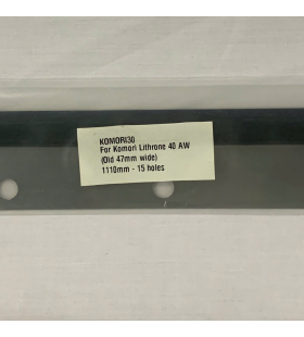 Lưỡi rửa máng mực cán thép KOMORI30 (For Komori Lithrone 40 AW)