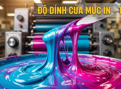 [BÀI 05] ĐỘ DÍNH CỦA MỰC IN (TACK) LÀ GÌ? VÌ SAO MÁY IN PHẢI CHẠY THỨ TỰ TỪNG MÀU?
